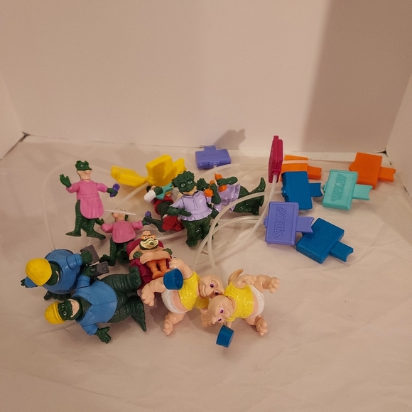 Vintage 1990's Show Dinosaur Jim Henson Disney MacDonald's Happy Meal Toys LOT - Picture 10 of 10